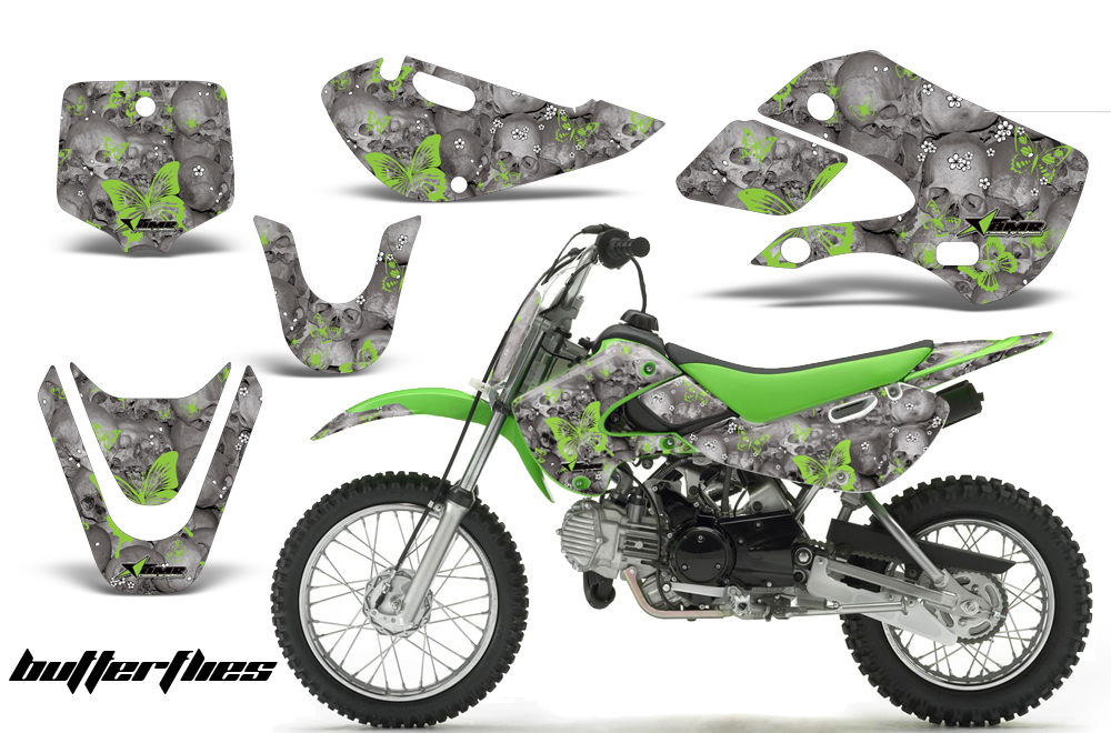 Kawasaki KLX 110 KX 65 00-09 NP Graphic Kit BF GS